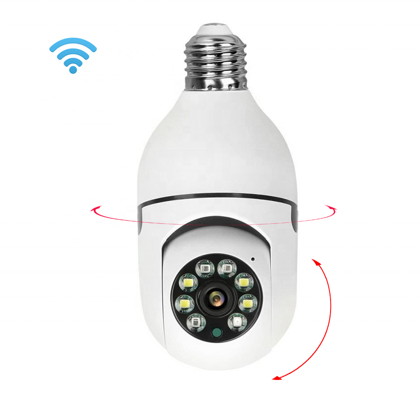 Tuya smart life 3MP Light Bulb Camera 360 Full HD 1080P wifi Night Bulb Vision Automatic Tracking Digital Indoor Surveillance