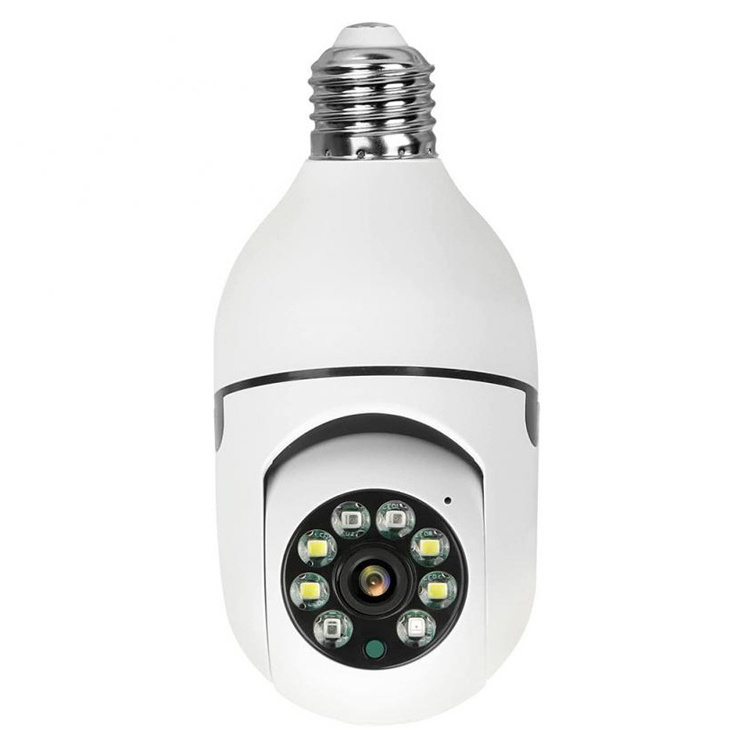 Bulb Camera Tuya smart life Night Vision WiFi dual band wifi 2.4GHZ 5GHZ Security IP Cam Human Tracking Video Surveillance