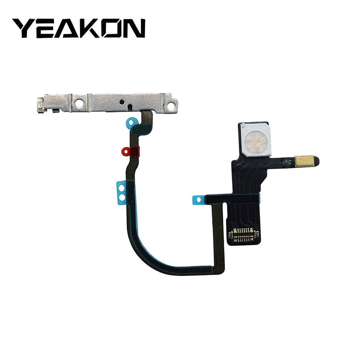 Mobile Phone Power Volume Buttons Mute Flash Light Power Flex Cable Repair Parts For iPhone XS Max