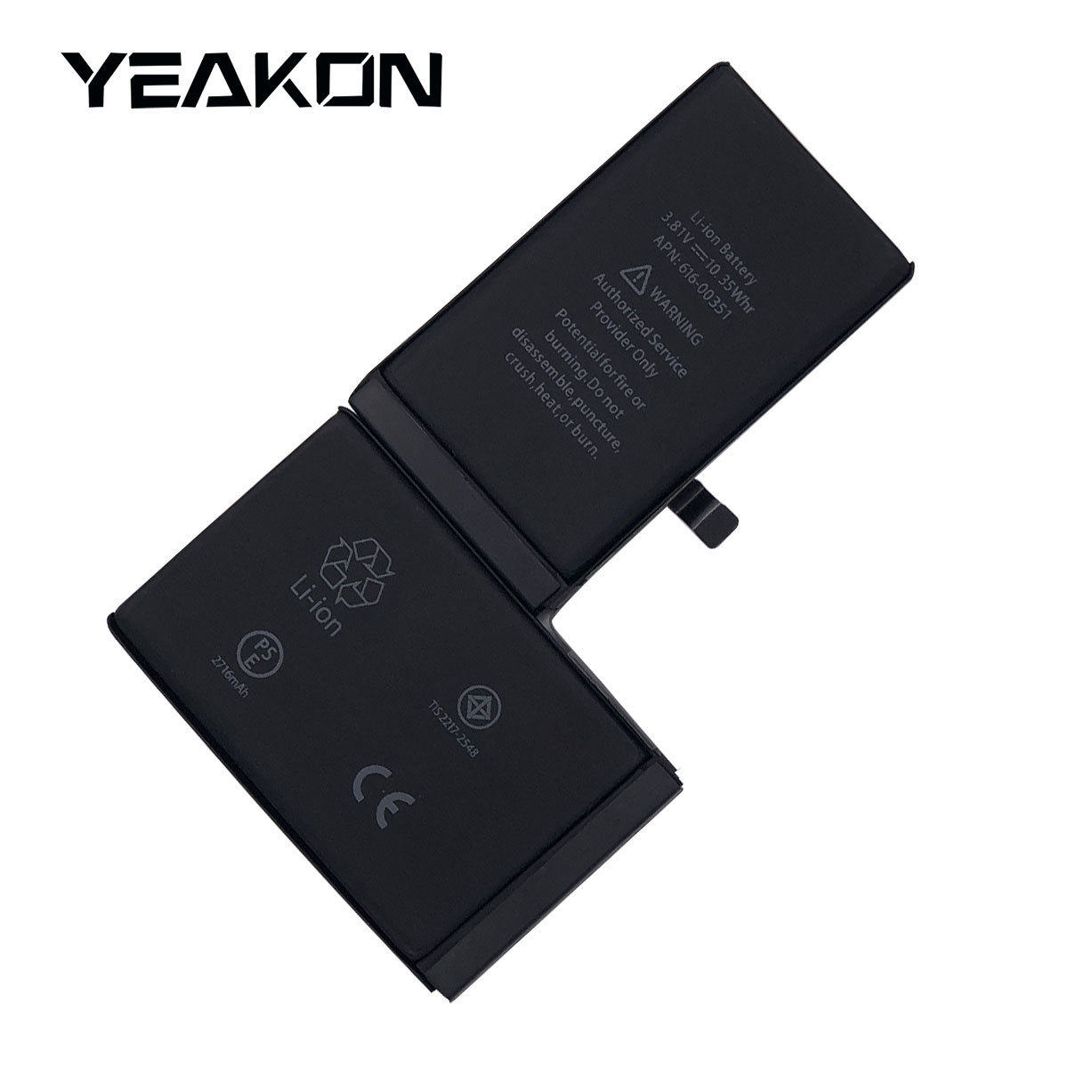 2716mAh Real Capacity Double Protection Solution OEM Battery Brand New Cycle Battery Compatible For Phone X