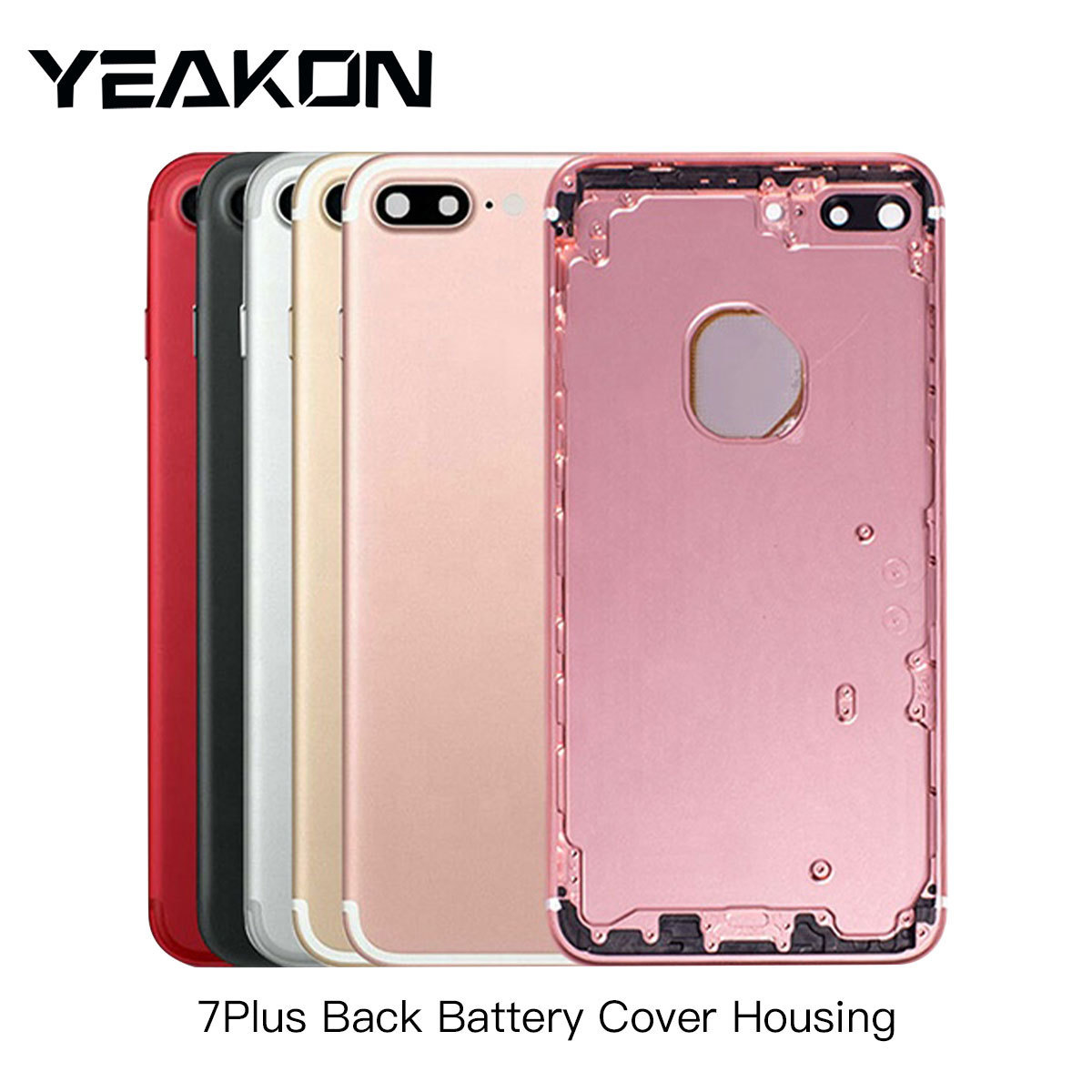 Mobile Phone Back Battery Cover Housing With Flex Replacement Parts for iPhone 7 7Plus Back Full Housing