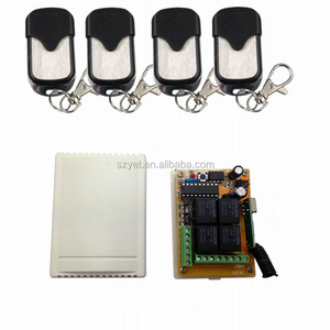 Wireless 4 Ways Light Lamp digital Remote Control Switch ON/OFF 220V ,Wireless remote control switches