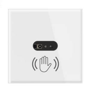 No Need To Touch Glass Screen Panel On Off EU US 110V 220V 10A Wall Light Infrared Hand Wave Sensor Switch