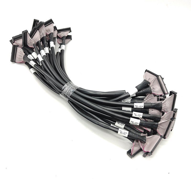 4 10 12 16 20 22 24 26 28 30 40 Pin 2.54 mm Pitch Connector Awm 2651 Flat Cable Shielded Ribbon Cable 40 Pin Idc Cable