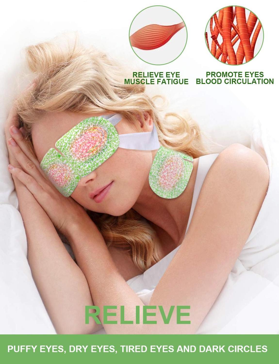 Good Sale Self Heated Eye Mask Hot Disposable Steam Sleeping Eye Mask