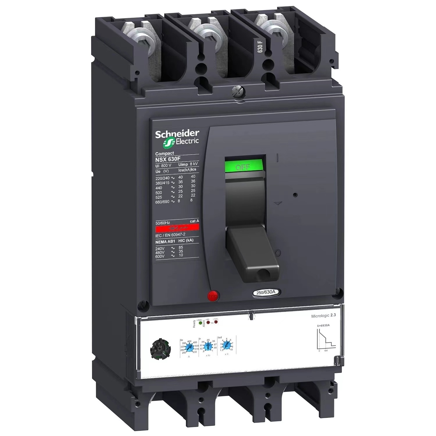 Industrial controls Molded case circuit breaker air switch NSX100F 3P3D TM100D LV429851 Circuit breaker