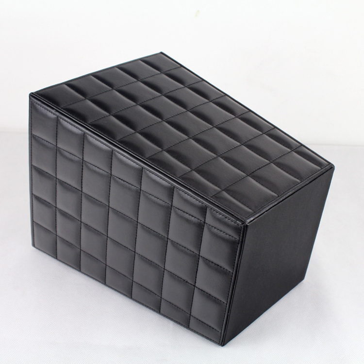 Wholesale 3 Size Square black Trash Can Wire Paper Waste Bin for Kitchen, Office