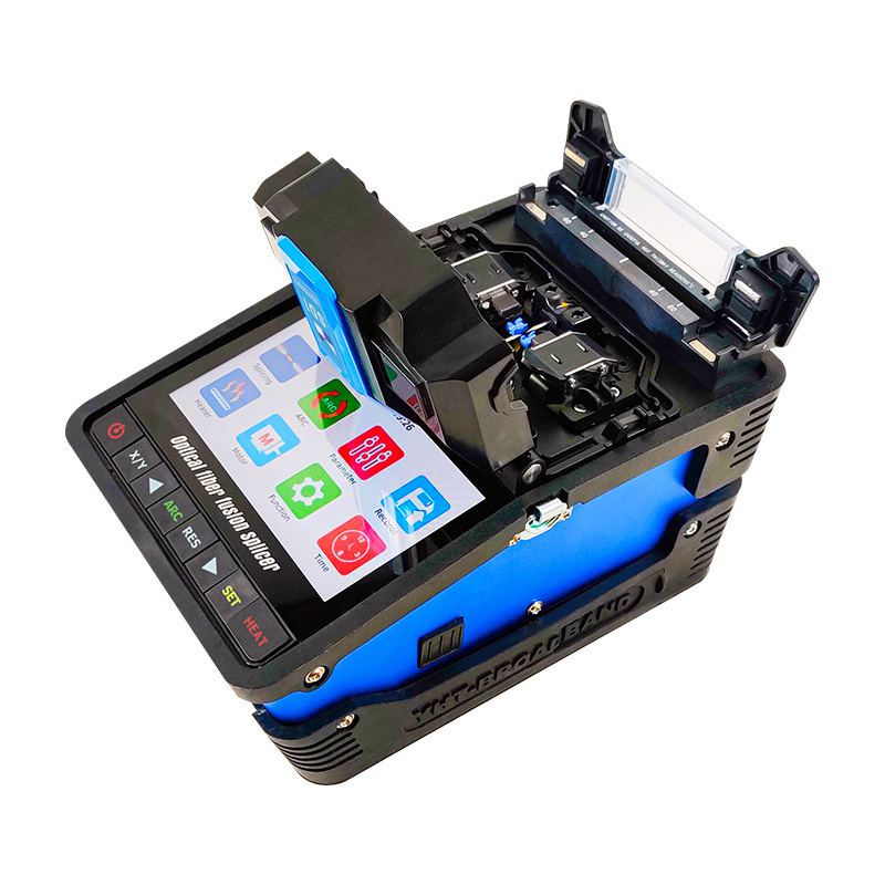 FTTH Fusion Splicer Welder Fiber Optic Tool Multi-function Splicer Machine 8 Seconds Welding Splicing Machine