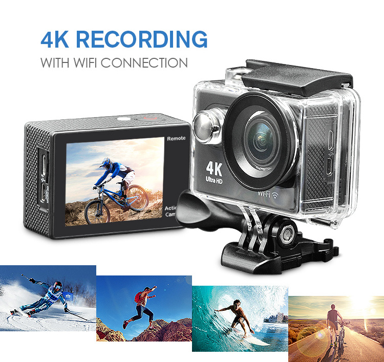 Hot sale eken h9/h9r sunplus wifi 2.0inch screen sport DV ultra HD 4k action camera