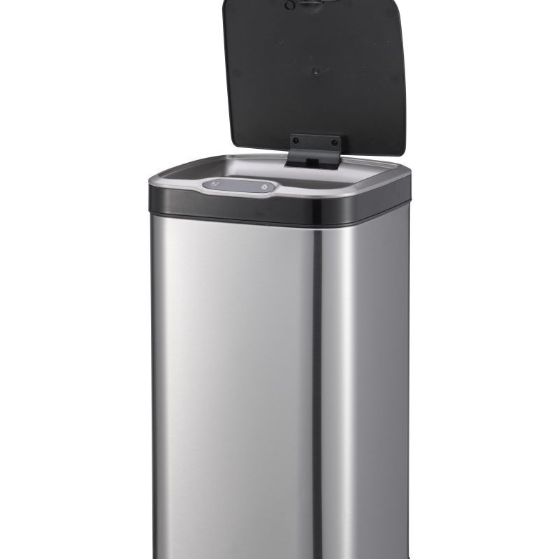 Factory Direct Supply Smart rubbish bin Stainless Steel Induction Trash Can With Best Prices