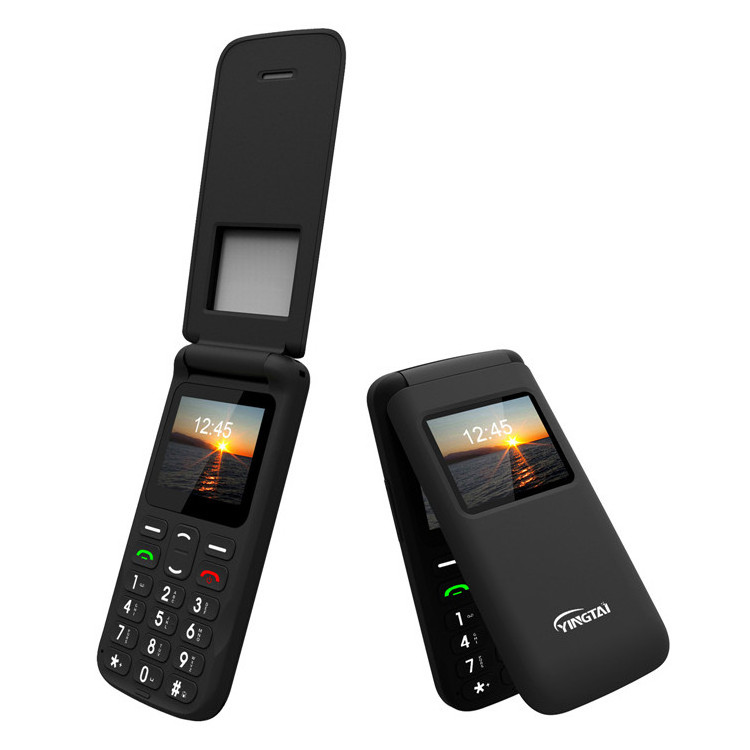 OEM brand big battery sq 1.77 1.8 inches 2g gsm fixed wireless foldable feature mobile home phone for senior and old man