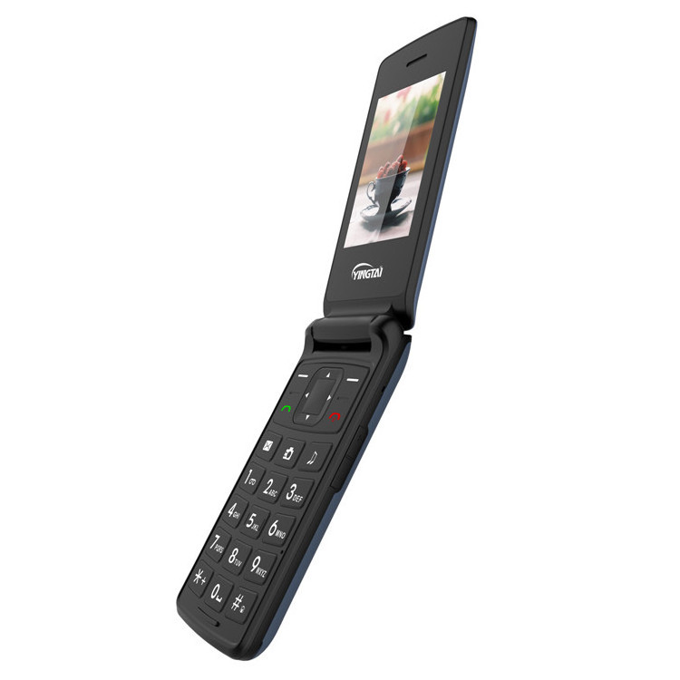 2.4 inch 3g WCDMA cordless flip phone with Torch, FM