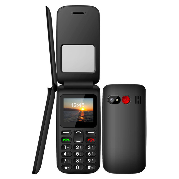 OEM brand big battery sq 1.77 1.8 inches 2g gsm fixed wireless foldable feature mobile home phone for senior and old man