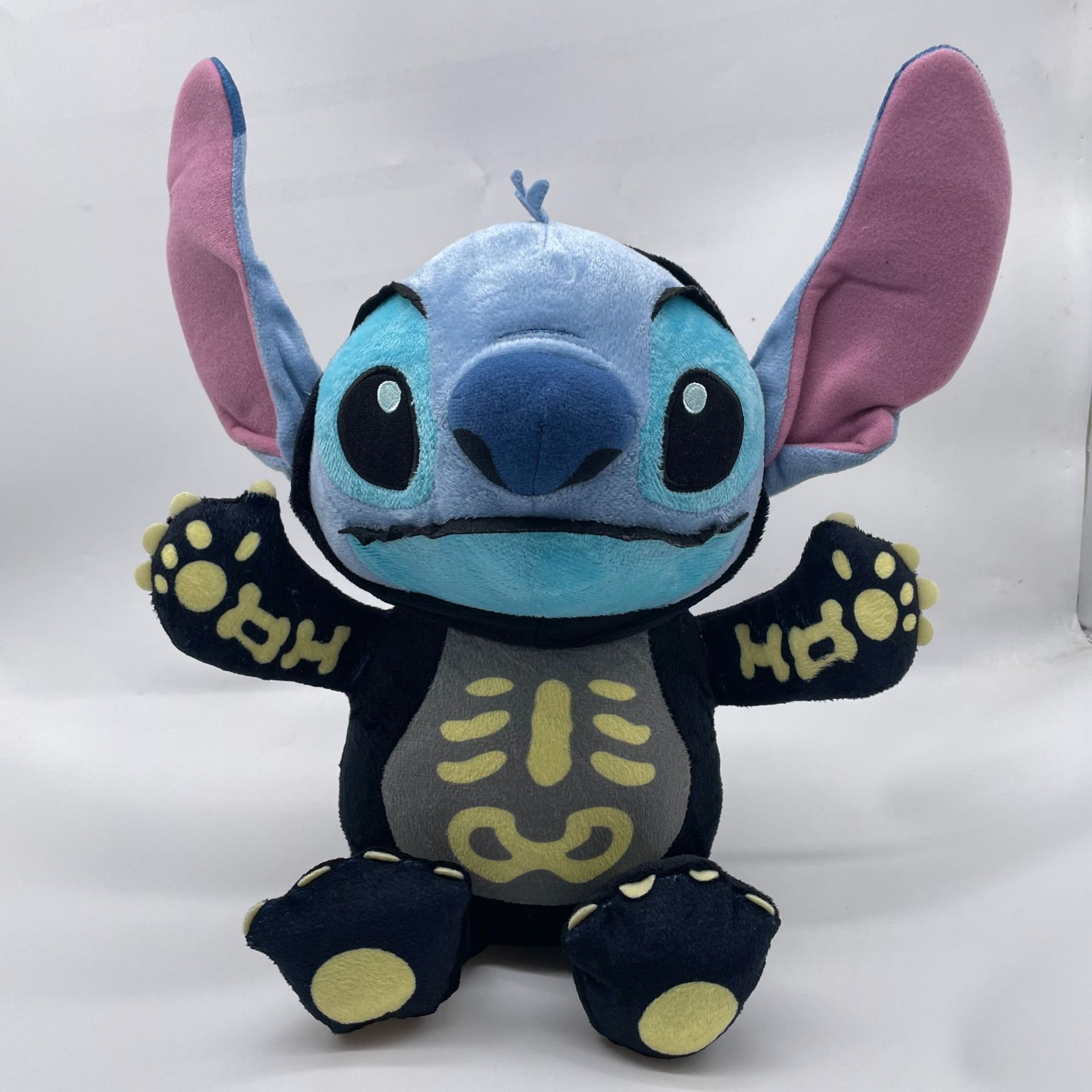 35cm Original High Quality Easter Style Skeleton Stitch Plush Toys Stuffed Animals Soft Toy Stitch Stuffed Toys for Kids