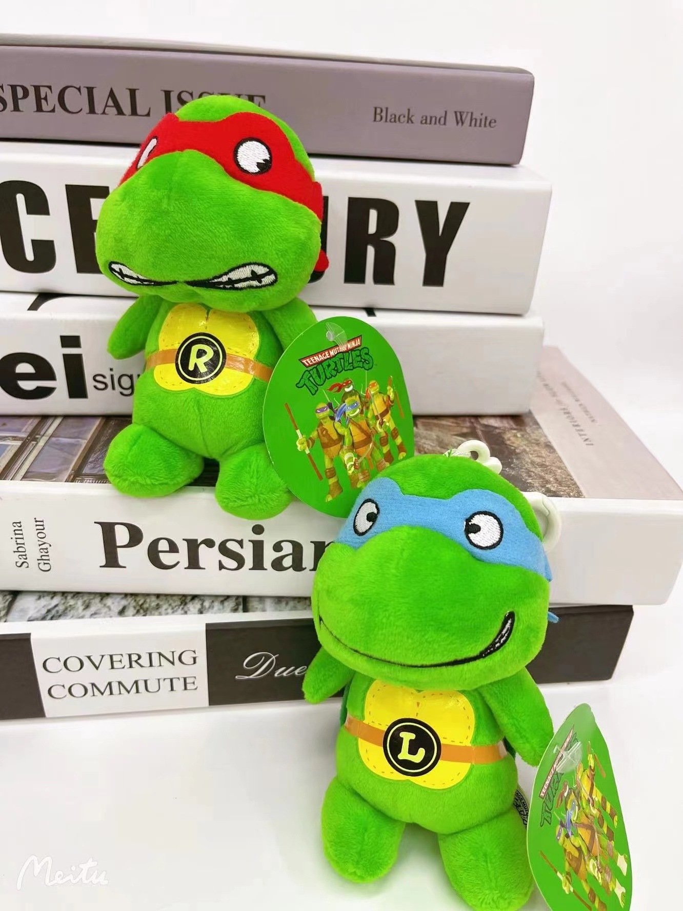 Factory Direct Sales Q Version 10cm Ninja Turtles Stuffed Animal Toy Doll Stuffed Plush Pendant Keychain