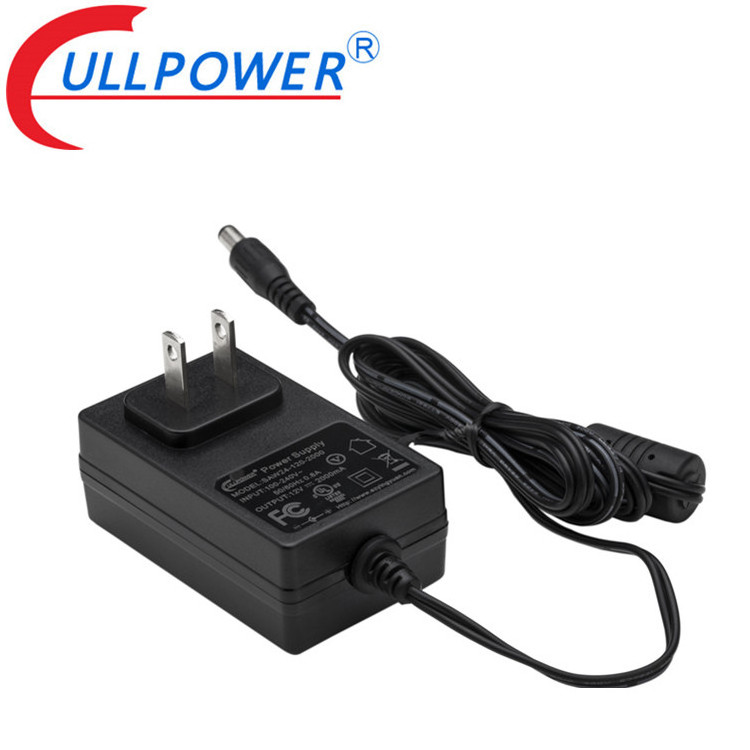 LEVEL VI 24V 800mah 0.8a 19.2W switching ac dc power adapter input 100 240v ac 50/60hz