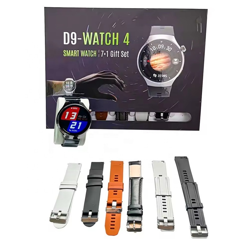 Smart watch ultra d9-watch d11 7 in 1 strap t800 t900 ultra waterproof round shape dial connected sport smartwatch smart watch