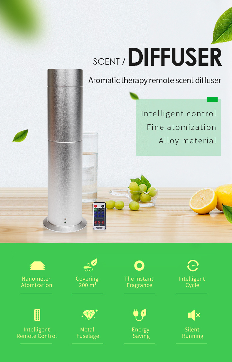 Top Sale Dropshipping Aromatherapy Scent Waterless Nebulizing studio  Diffuser Machine Aroma Essential Oil Freshener Diffuser