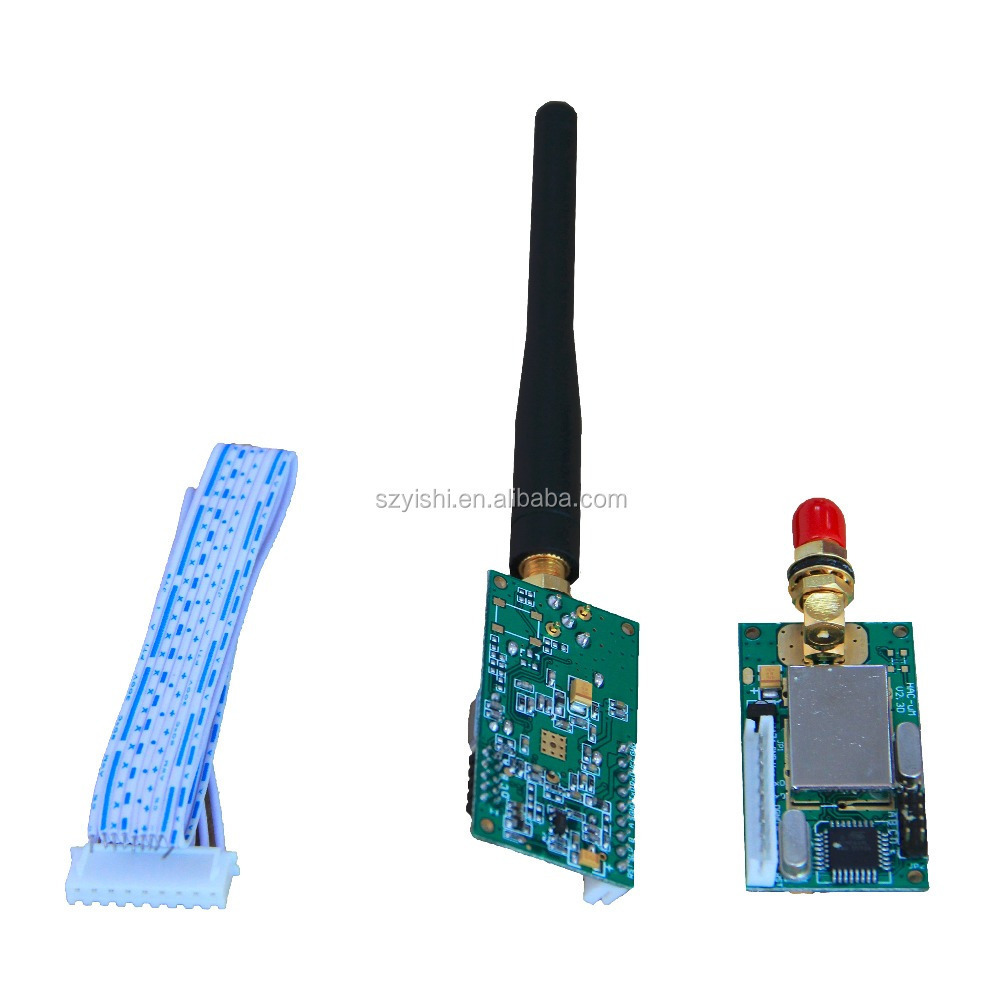 C10U 300m 433Mhz 50mW Remote GFSK Data Transmitter and Receiver Module, RS232 / RS485 / TTL / USB RF Wireless Transceiver Module