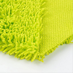 household items Microfiber Jacquard Shaggy chenille fabric polyester chenille microfiber rugs microfiber chenille fabric