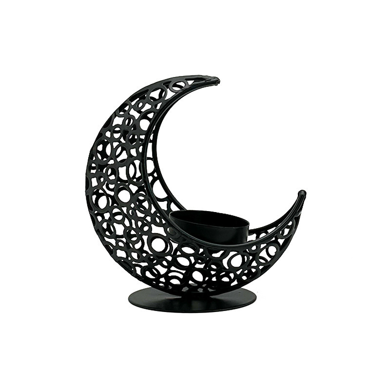 Hot Selling Artistic Sense Candle Warmer Candlestick 3D moon candle cup movie props bedroom living room decoration Candlestick