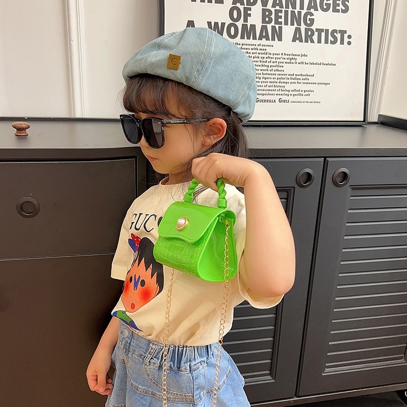 2024 new kids cute cartoon shoulder bag handbags children crossbody summer bags kawaii candy color coin purse