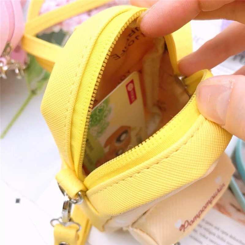 2023 designer small size melody kitty PU leather handbags shoulder bag cartoon cute keychain coin purse