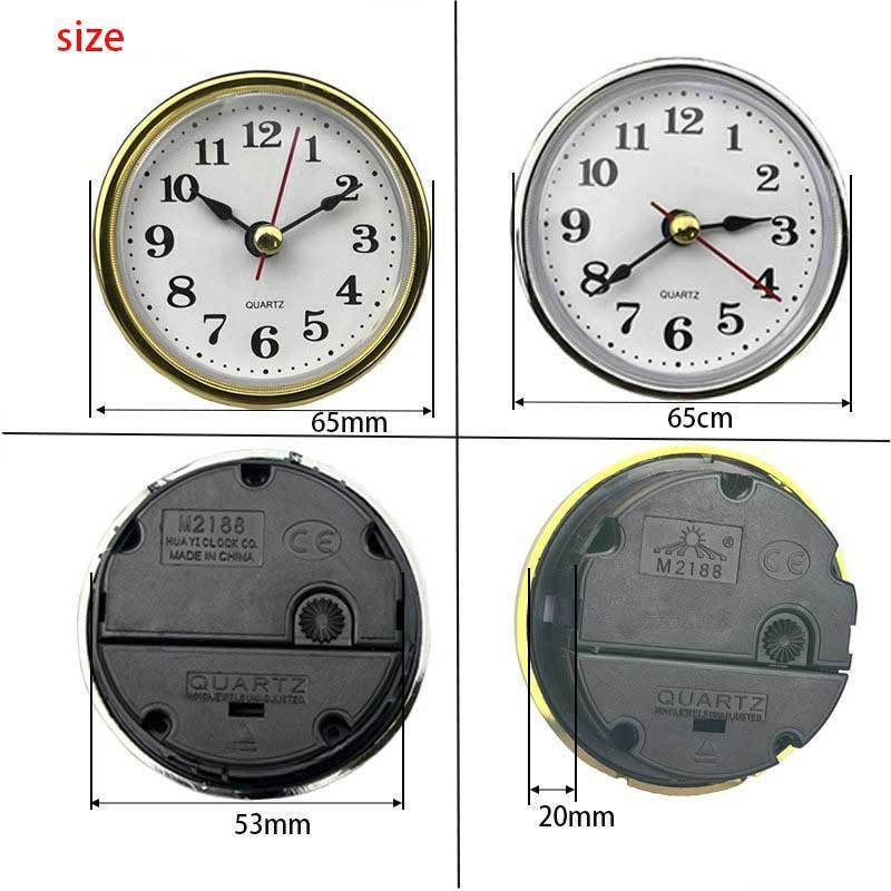 Suitable For Insertion Of 65mm Clock Insert  Mini Hour Artware Clock