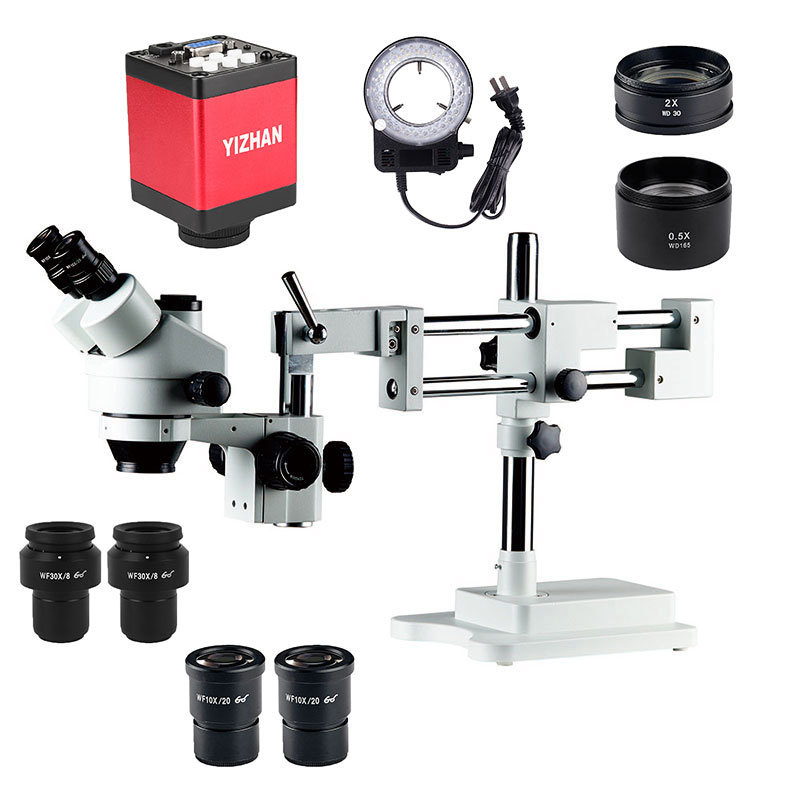 Competitive Price Polarizing Soldering HD RED13MP Camera 3.5X-270X Trinocular Stereo Microscope