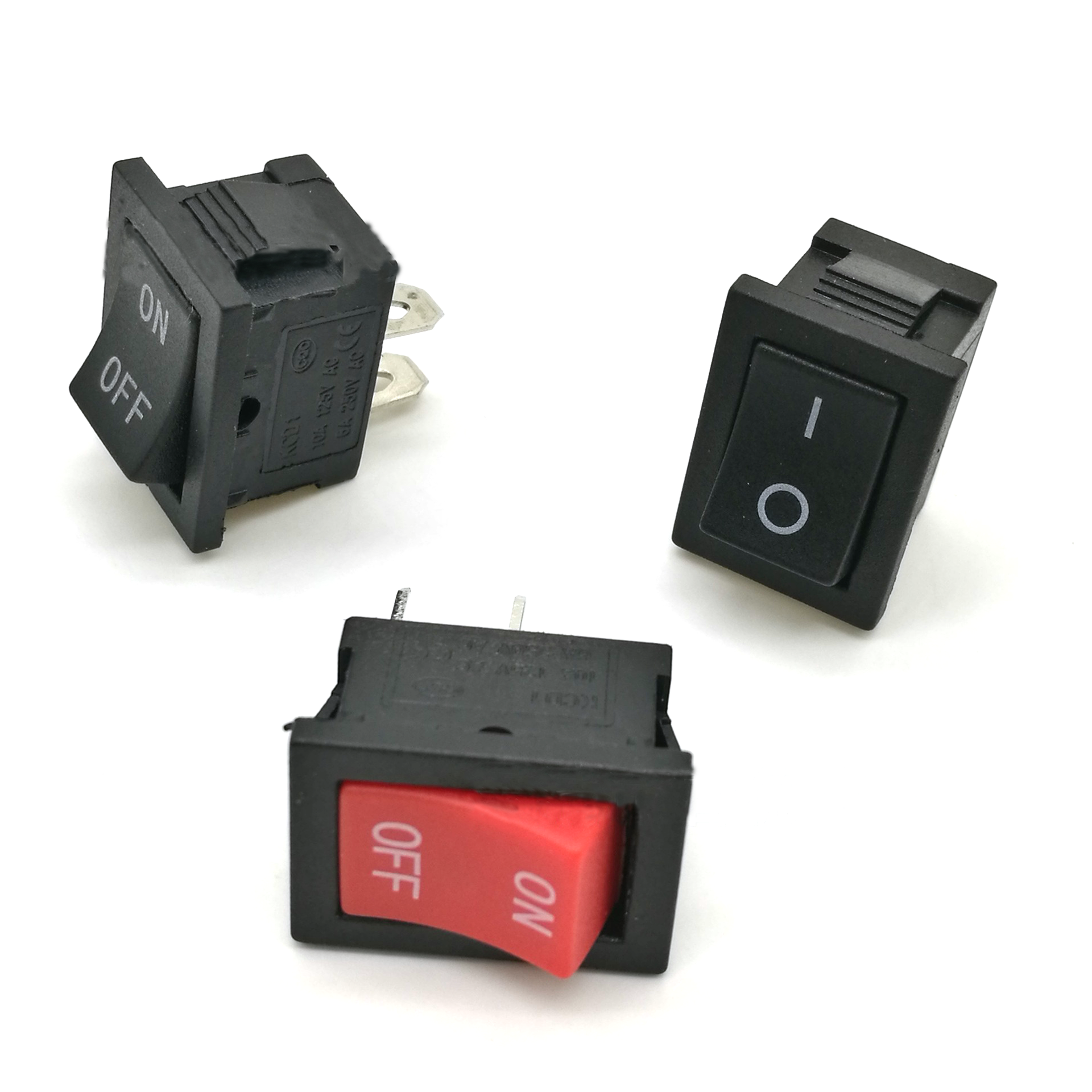 ON-OFF 2Pins 15*21mm KCD1-101 Rocker switch