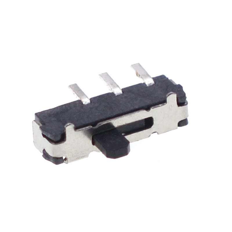 MSK12D18A Slide Switch 2 Position  1P2T 3 Pin SMD 2 mm Height Handle Toggle Switch