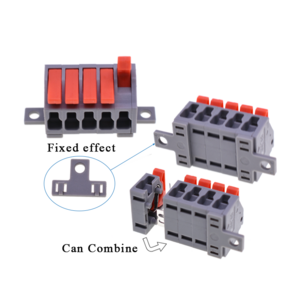 YZ Combined  wire type handle push-type quick terminal splitter soft and hard wire universal connector