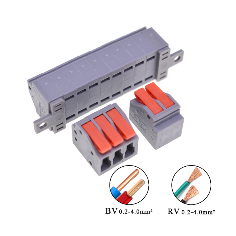 YZ Combined  wire type handle push-type quick terminal splitter soft and hard wire universal connector