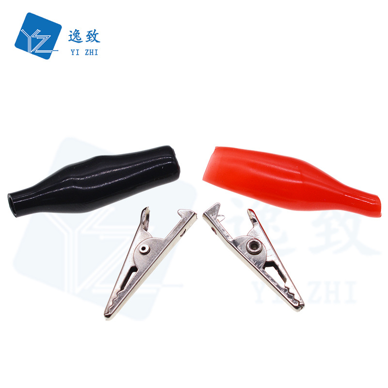 YZ Insulation Metal Alligator Clip Electric Test Lead colorful  Alligator Clips