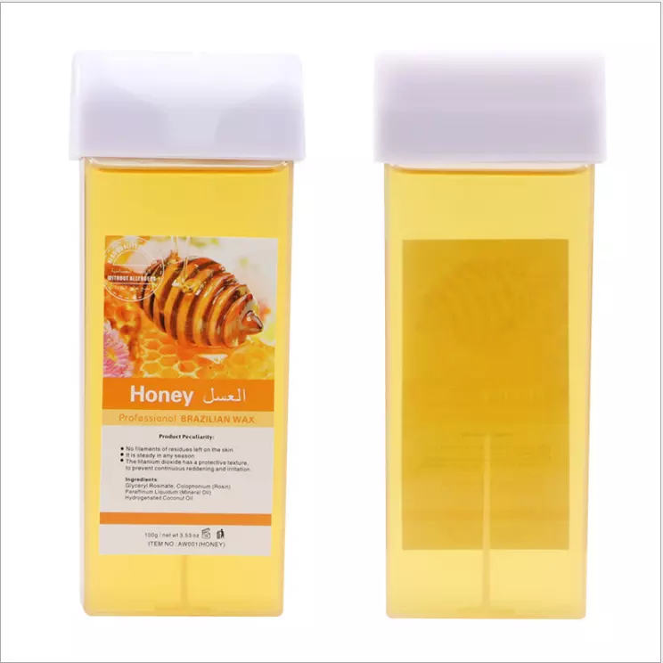 honey wax removal roll on depilatory wax roll ,100g  roll on wax cartridge