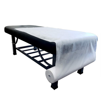 disposable nonwoven bed rolls disposable bed sheet couch roll for beauty salon spa