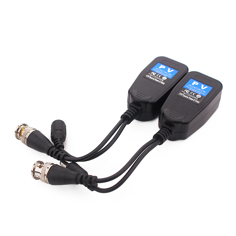 HD 4mp 5mp Factory Price CVI AHD TVI CVBS RJ45 BNC CCTV UTP Cat5 Video/Power Multifunction Twisted-Pair Transmitter Video Balun