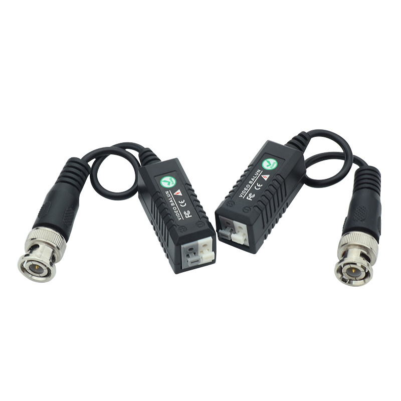 CCTV Security Signal Amplifier Coaxial Cable Video Transmitter Balun lightning protection video balun transmission