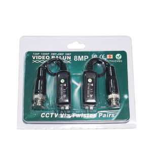 CCTV Security Signal Amplifier Coaxial Cable Video Transmitter Balun lightning protection video balun transmission