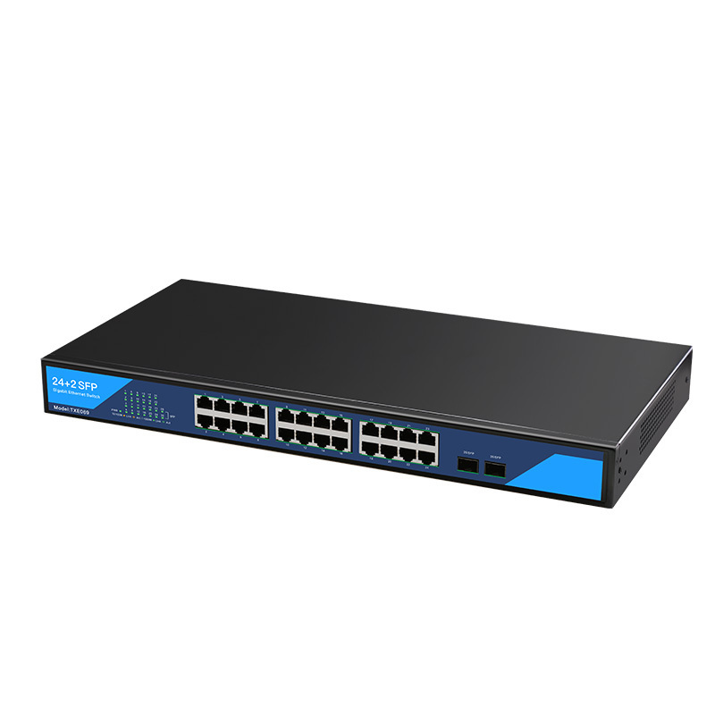 24 port gigabit ethernet switch network switches with sfp ports