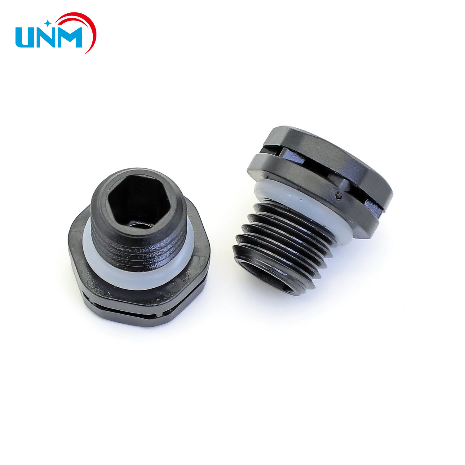 UNM M12 Plastic Vent Plugs Industrial Nnylon Breather Valve for Outdoor Application Automotive lamps