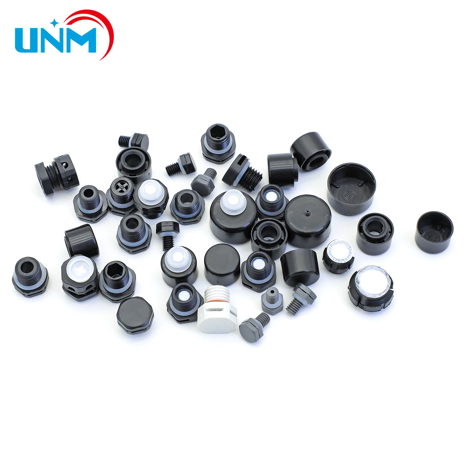 UNM M12 Plastic Vent Plugs Industrial Nnylon Breather Valve for Outdoor Application Automotive lamps