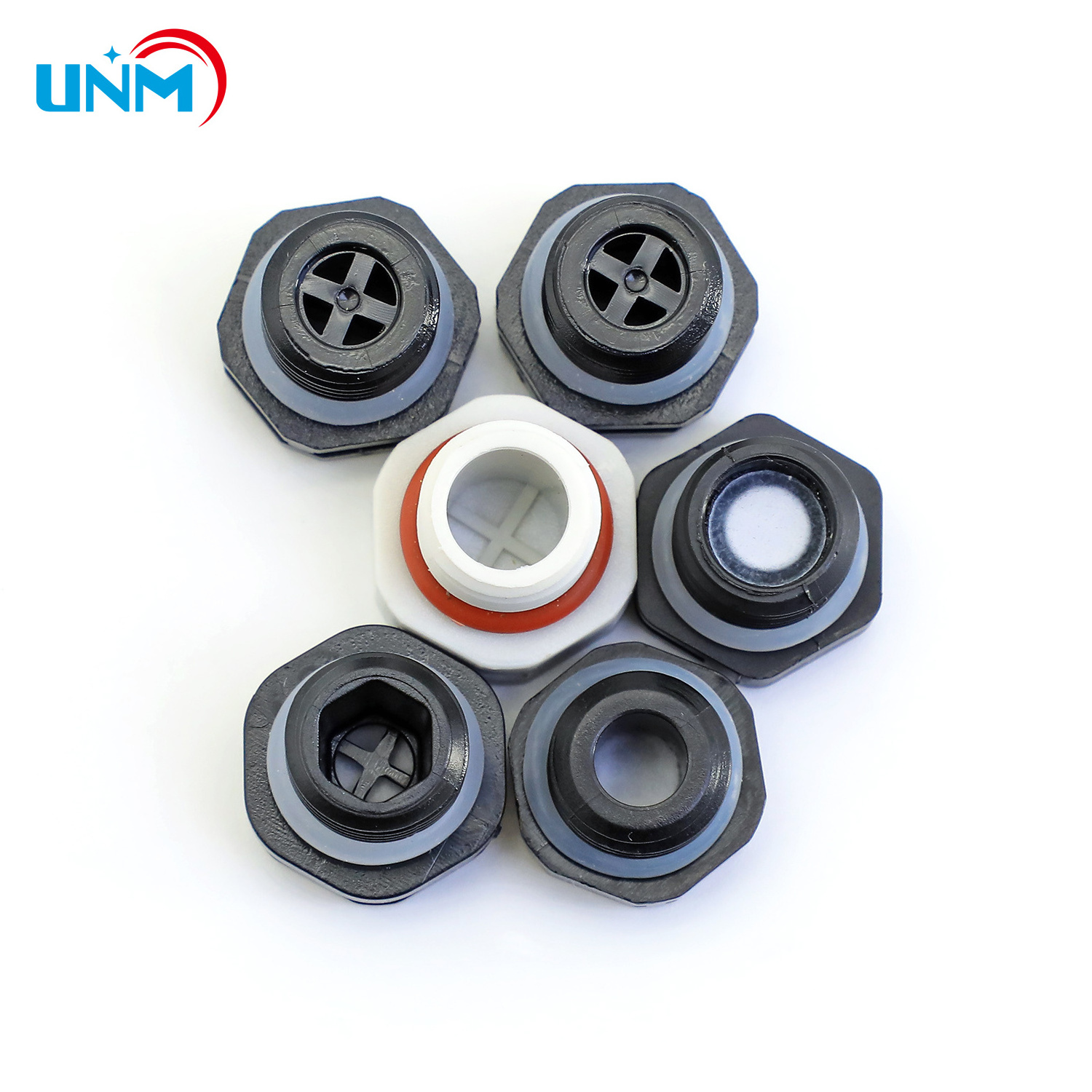 UNM M12 Plastic Vent Plugs Industrial Nnylon Breather Valve for Outdoor Application Automotive lamps