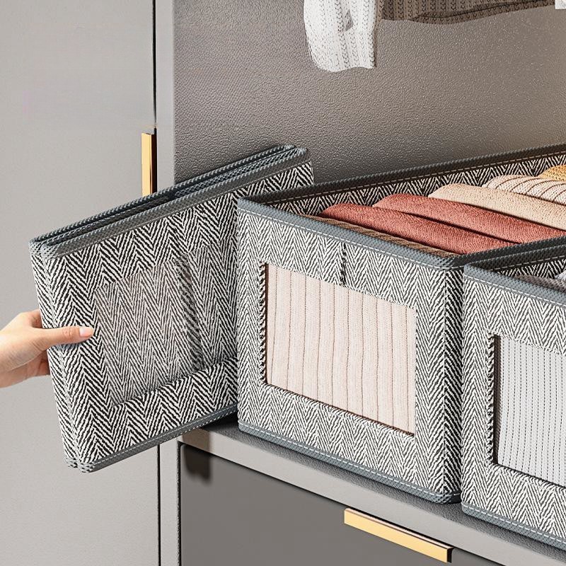 Classification Window Storage Box Visible Trousers Clothes Storage Artifact Clothing Trousers Storage Box Drawer Type Finishing