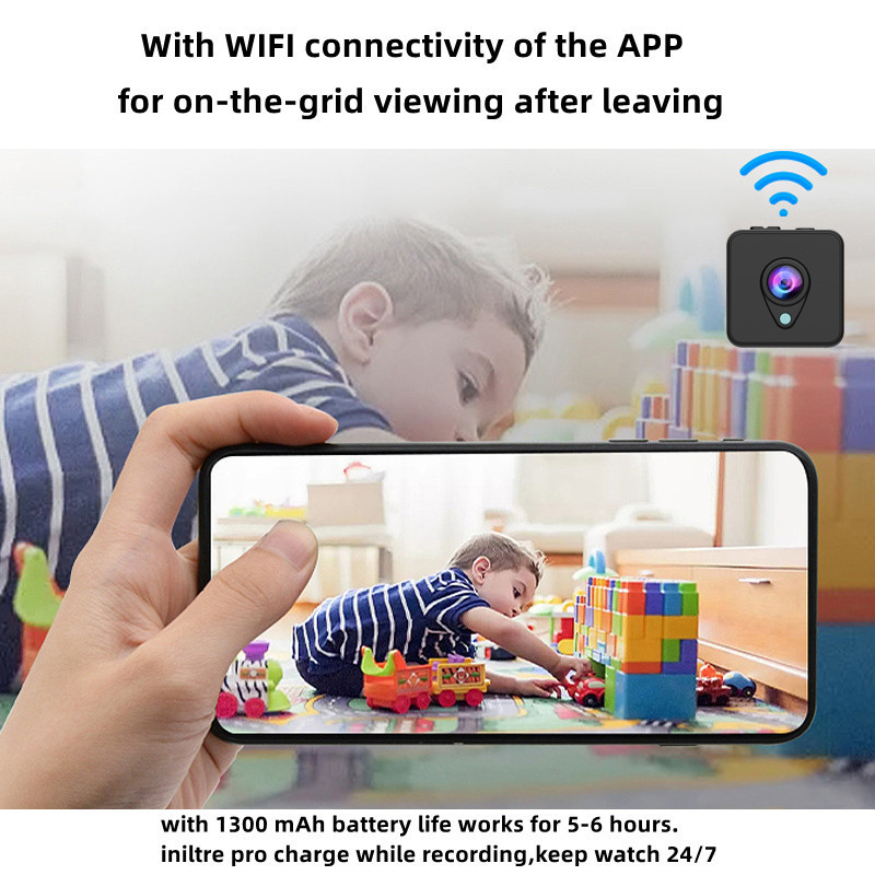 X8D small camara 2K HD wifi nanny cam for mini camera wireless security cameras