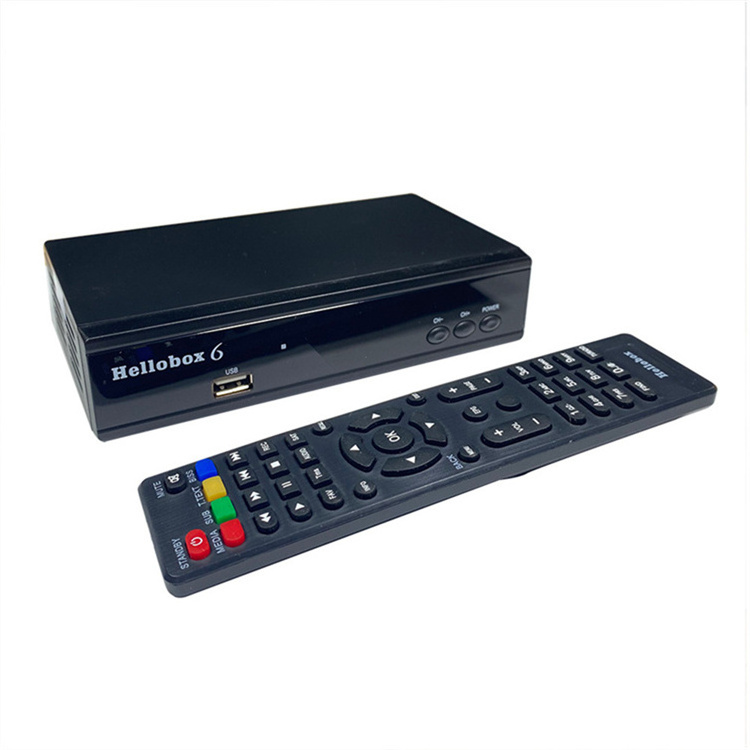 Original Hellobox 6 S2X DVB-S S2 S2X H.265 HEVC 1080P Full HD cccam newcam mgcam DVB-S2/S2X Satellite Receiver