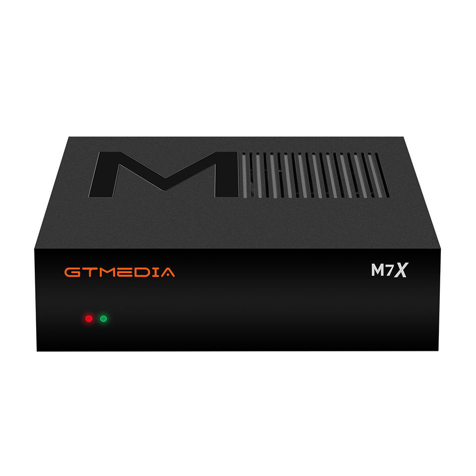 2022 Newest GTmedia M7X DVB-S2 VCM ACM Multistream SKS HEVC Twin Tuner set top box IKS SKS satellite receiver tv decoder