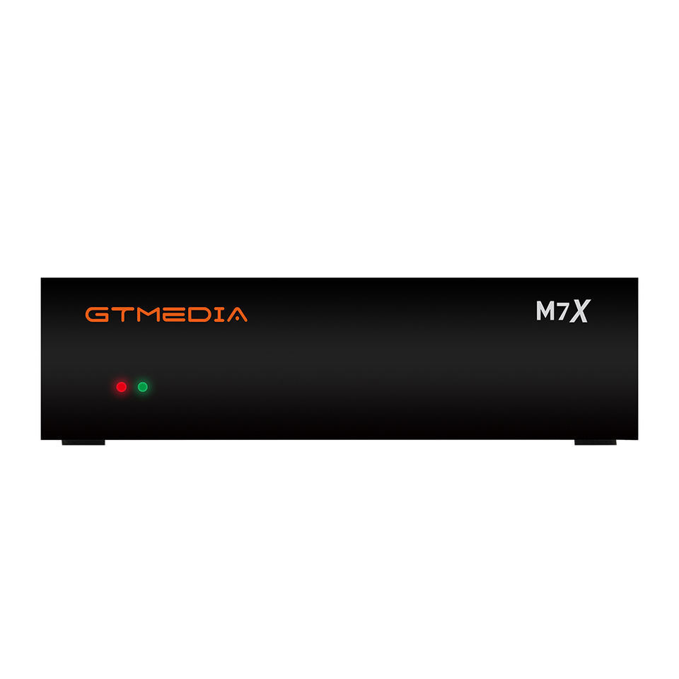 2022 Original GTmedia M7X DVB-S2 VCM ACM Multi-Stream SKS HEVC Twin Tuner lKS&SKS Satellite Receiver Built WiFi Set Top Box