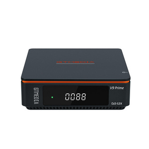 Set top box v9 prime satellite tv receiver H.265 1080P HD Satellite TV Receiver DVB-S2 FTA Best Built-in Wifi decoder GTMEDIA V9