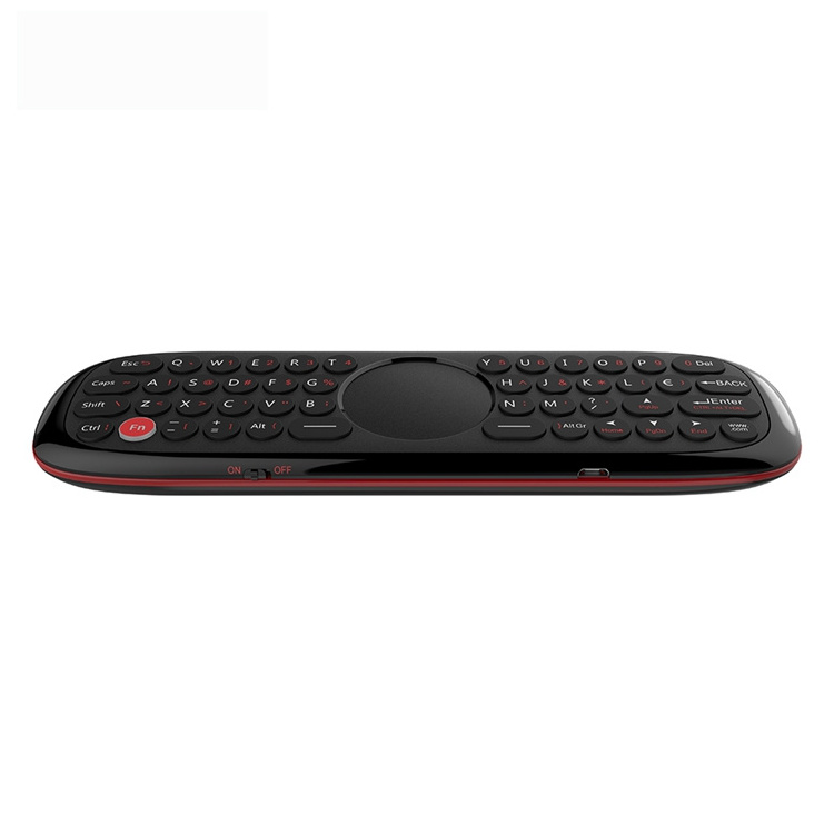 2022 New wechip W2 pro mini keyboard backlit remote control TV 2.4G wireless air mouse remote control